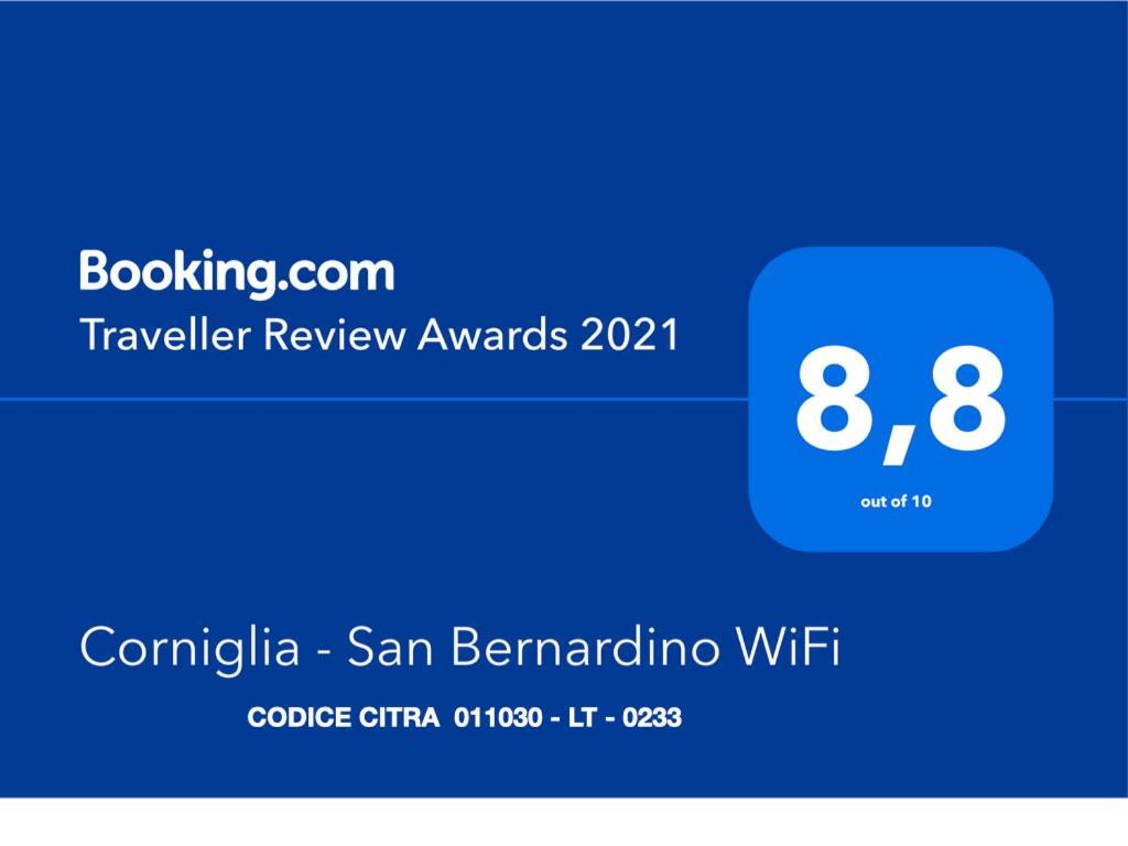 Apartamento Corniglia - San Bernardino Wifi Exterior foto